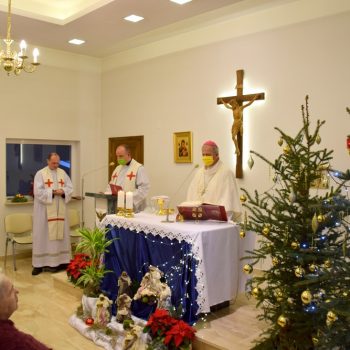 Msza św. w intencji personelu i podopiecznych Hospicjum w Kielcach