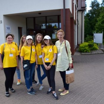 Wolontariusze z Kielc pomagali w puckim Hospicjum