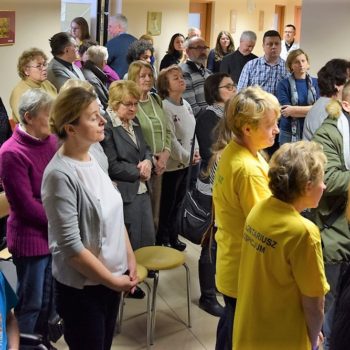 Modlitwa i konferencja w kieleckim Hospicjum