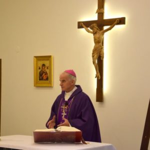 Krzyż św. Jana Pawła II w Hospicjum w Kielcach